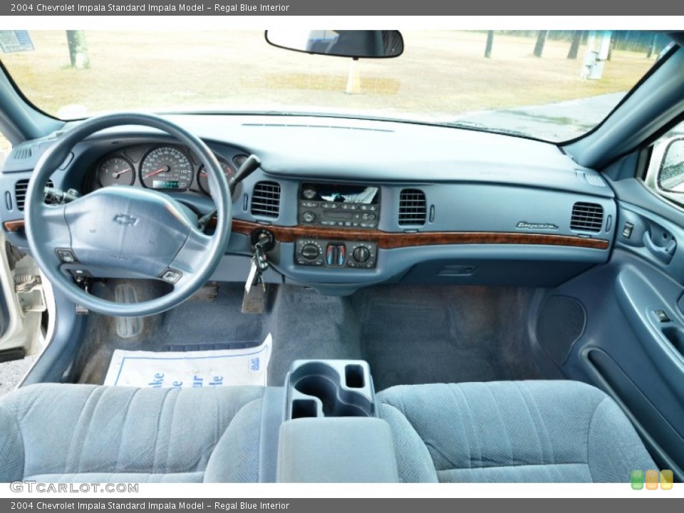 Regal Blue Interior Dashboard for the 2004 Chevrolet Impala  #77630018