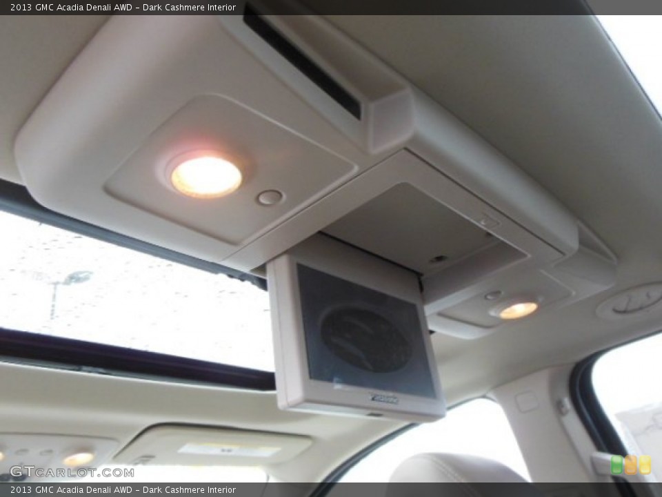 Dark Cashmere Interior Entertainment System for the 2013 GMC Acadia Denali AWD #77630027
