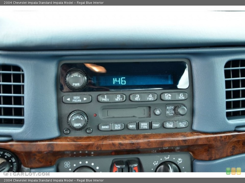 Regal Blue Interior Audio System for the 2004 Chevrolet Impala  #77630084