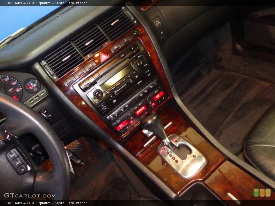 Sabre Black Interior Controls for the 2002 Audi A8 L 4.2 quattro #77633719