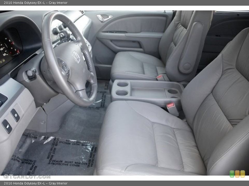 Gray Interior Front Seat for the 2010 Honda Odyssey EX-L #77635674