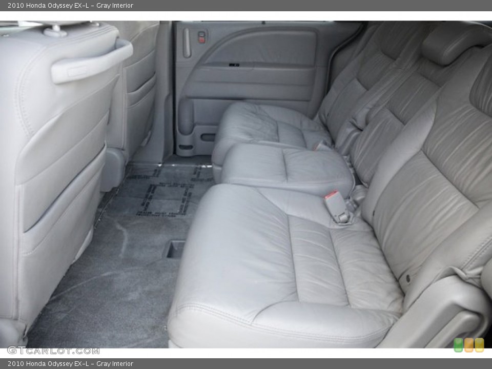 Gray Interior Rear Seat for the 2010 Honda Odyssey EX-L #77635695