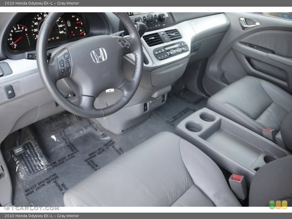 Gray Interior Prime Interior for the 2010 Honda Odyssey EX-L #77635890