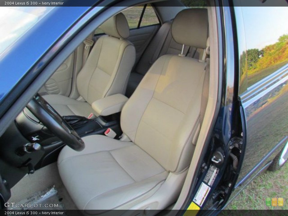 Ivory Interior Front Seat for the 2004 Lexus IS 300 #77636421