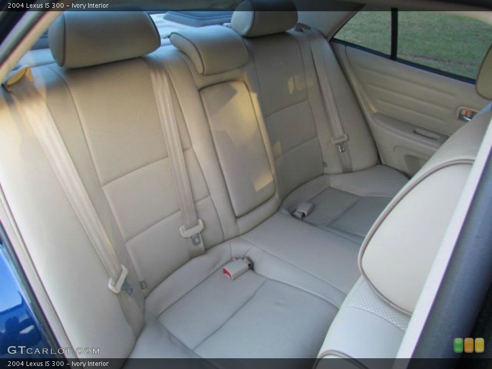 Ivory Interior Rear Seat for the 2004 Lexus IS 300 #77636465