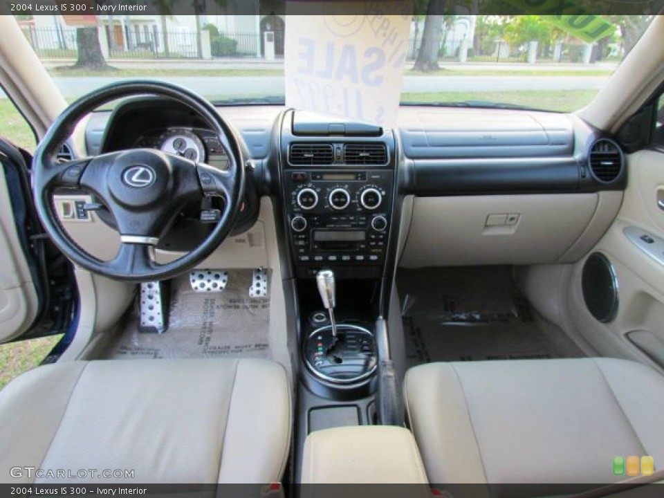 Ivory Interior Dashboard for the 2004 Lexus IS 300 #77636658