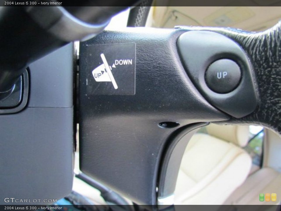 Ivory Interior Controls for the 2004 Lexus IS 300 #77636952