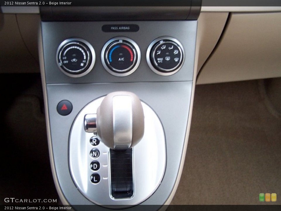 Beige Interior Transmission for the 2012 Nissan Sentra 2.0 #77638119