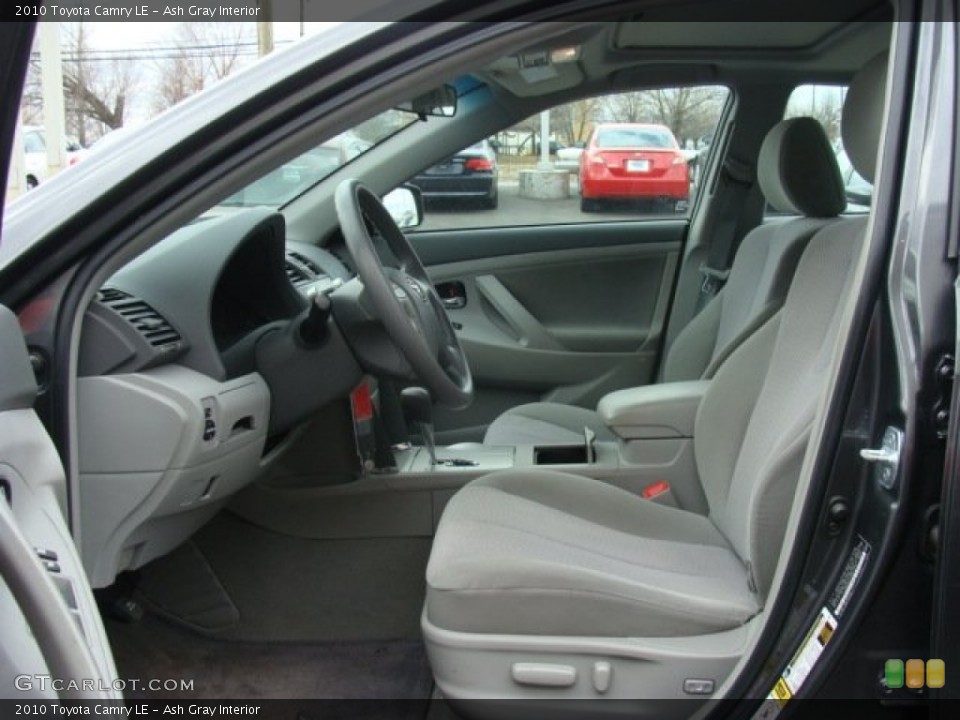 Ash Gray Interior Front Seat for the 2010 Toyota Camry LE #77639307