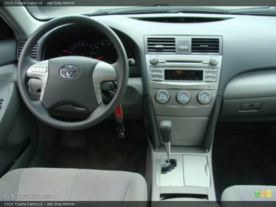 Ash Gray Interior Dashboard for the 2010 Toyota Camry LE #77639349