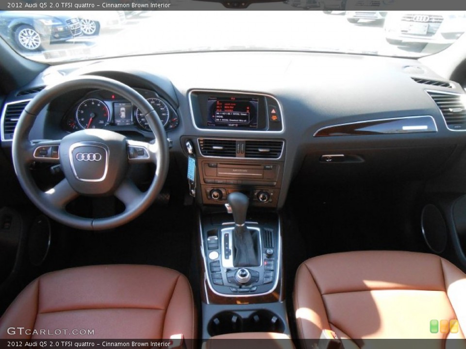 Cinnamon Brown Interior Dashboard for the 2012 Audi Q5 2.0 TFSI quattro #77639679