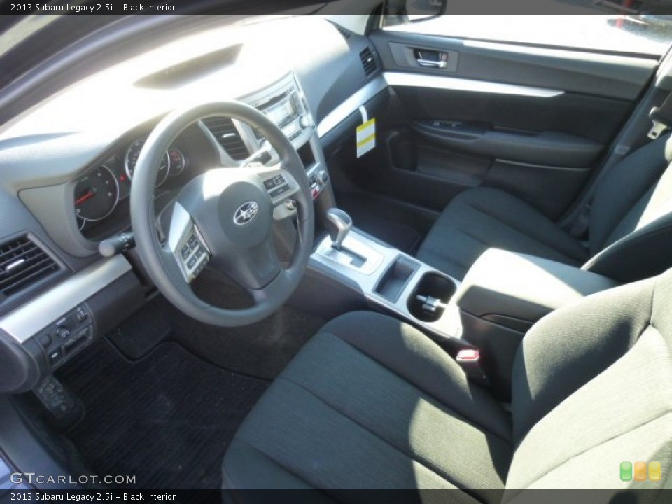 Black Interior Prime Interior for the 2013 Subaru Legacy 2.5i #77639973