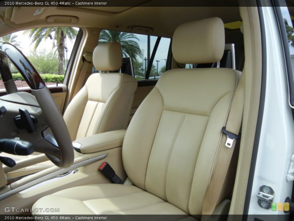 Cashmere Interior Front Seat for the 2010 Mercedes-Benz GL 450 4Matic #77640117