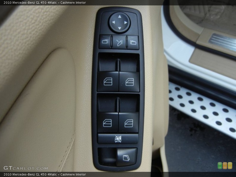 Cashmere Interior Controls for the 2010 Mercedes-Benz GL 450 4Matic #77640137