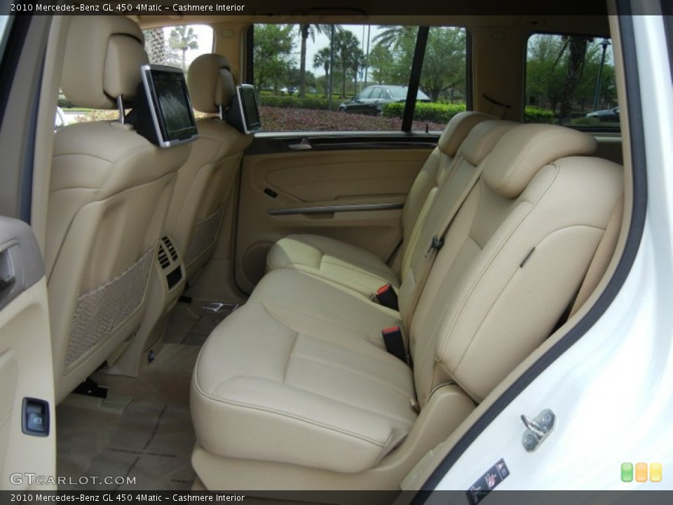 Cashmere Interior Rear Seat for the 2010 Mercedes-Benz GL 450 4Matic #77640159