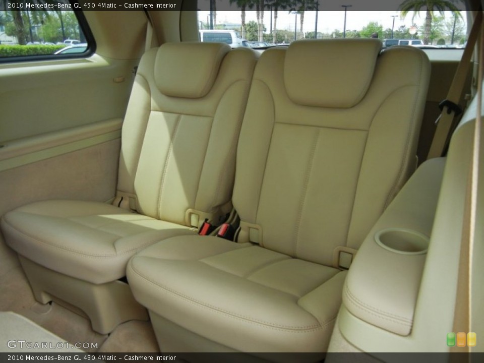 Cashmere Interior Rear Seat for the 2010 Mercedes-Benz GL 450 4Matic #77640195