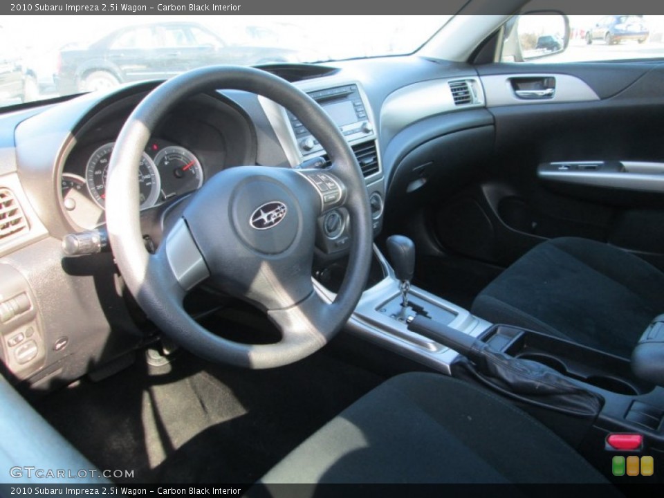Carbon Black Interior Prime Interior for the 2010 Subaru Impreza 2.5i Wagon #77640720