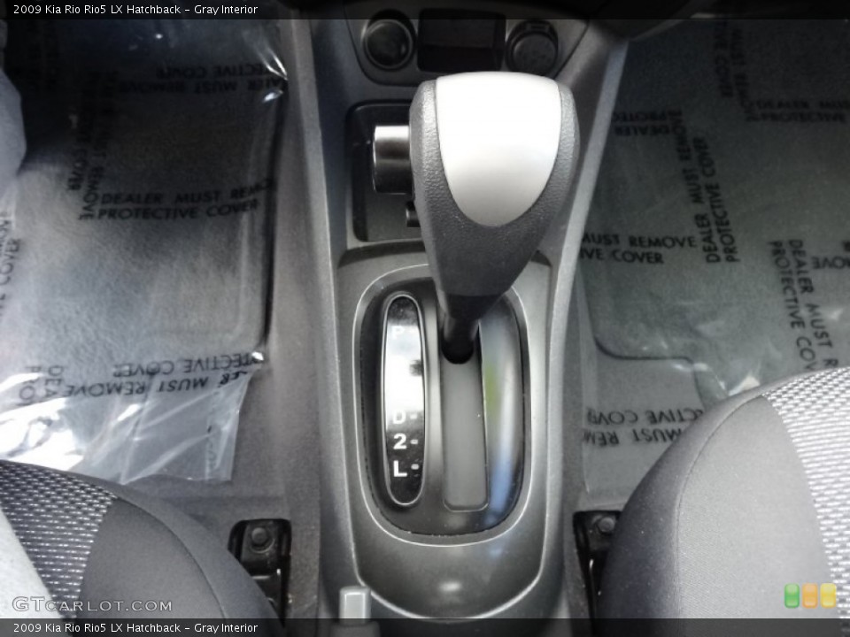 Gray Interior Transmission for the 2009 Kia Rio Rio5 LX Hatchback #77640744