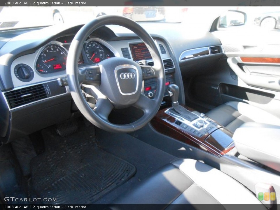 Black Interior Prime Interior for the 2008 Audi A6 3.2 quattro Sedan #77640931