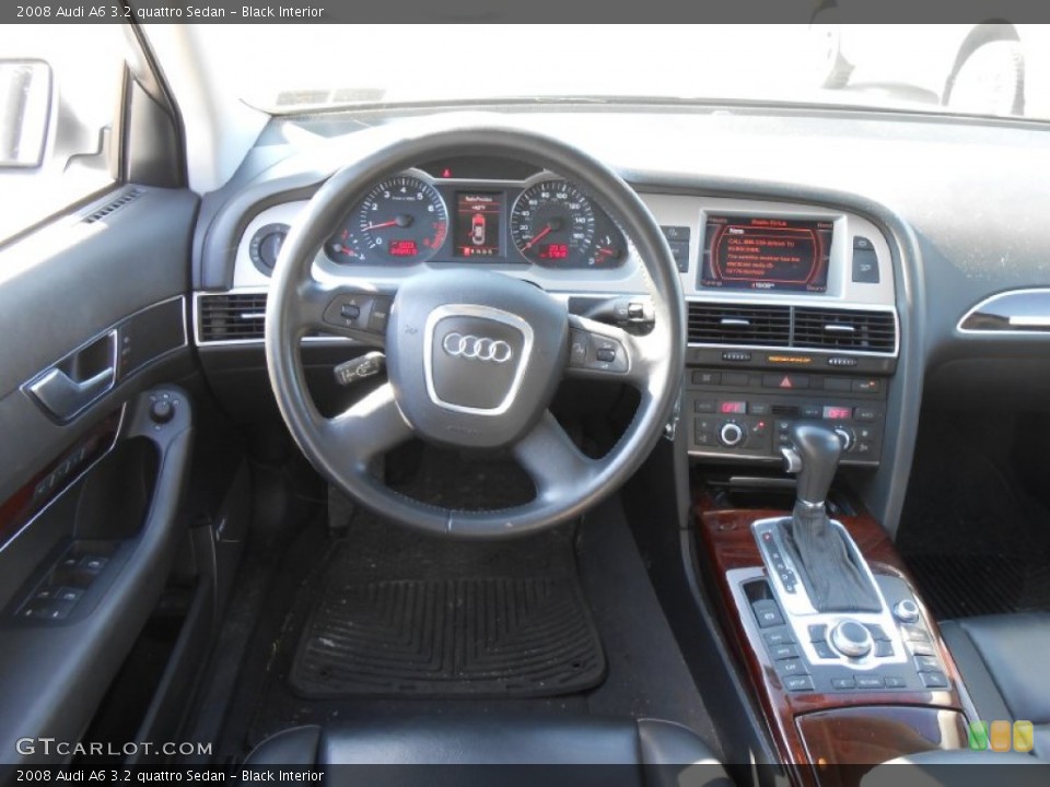 Black Interior Dashboard for the 2008 Audi A6 3.2 quattro Sedan #77641158