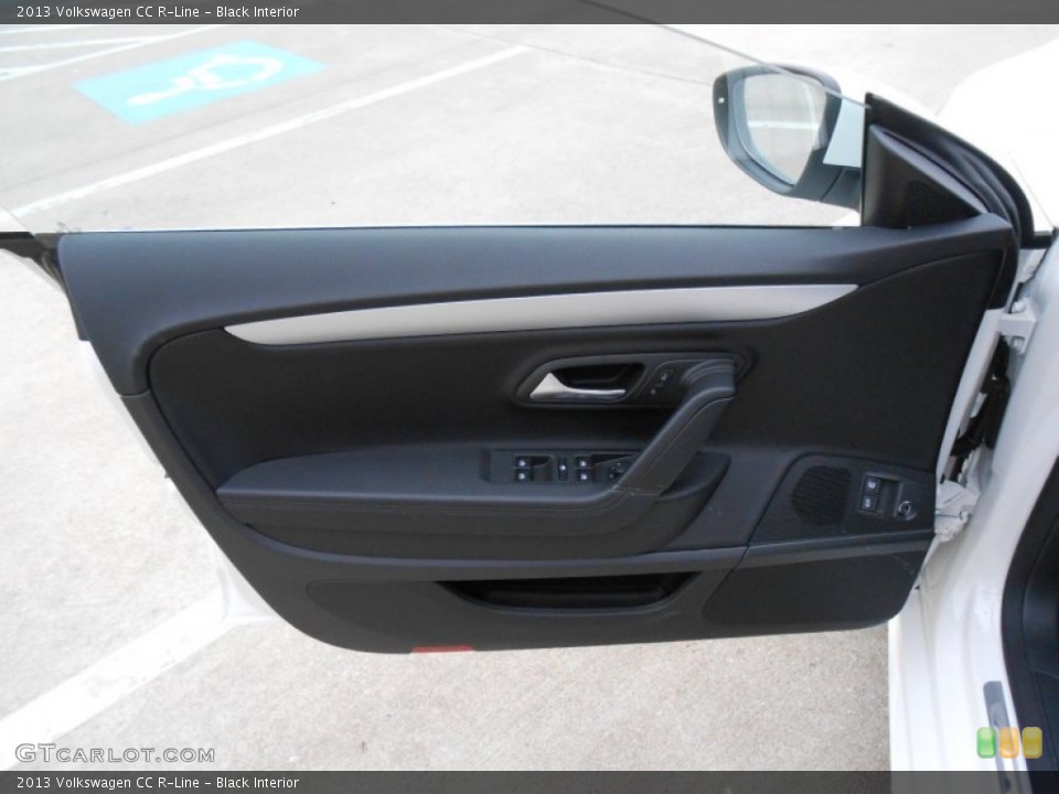 Black Interior Door Panel for the 2013 Volkswagen CC R-Line #77641736
