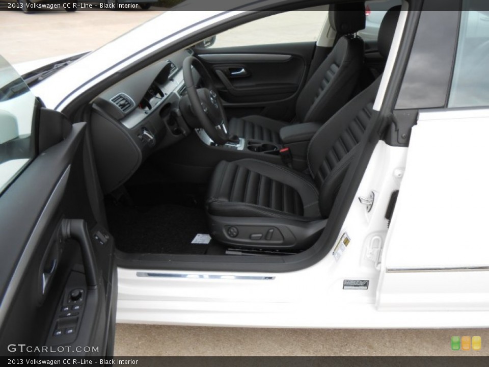 Black Interior Photo for the 2013 Volkswagen CC R-Line #77641758