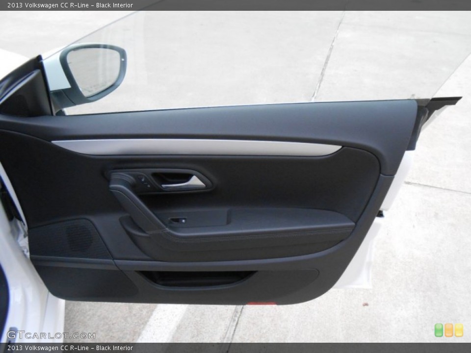 Black Interior Door Panel for the 2013 Volkswagen CC R-Line #77641779