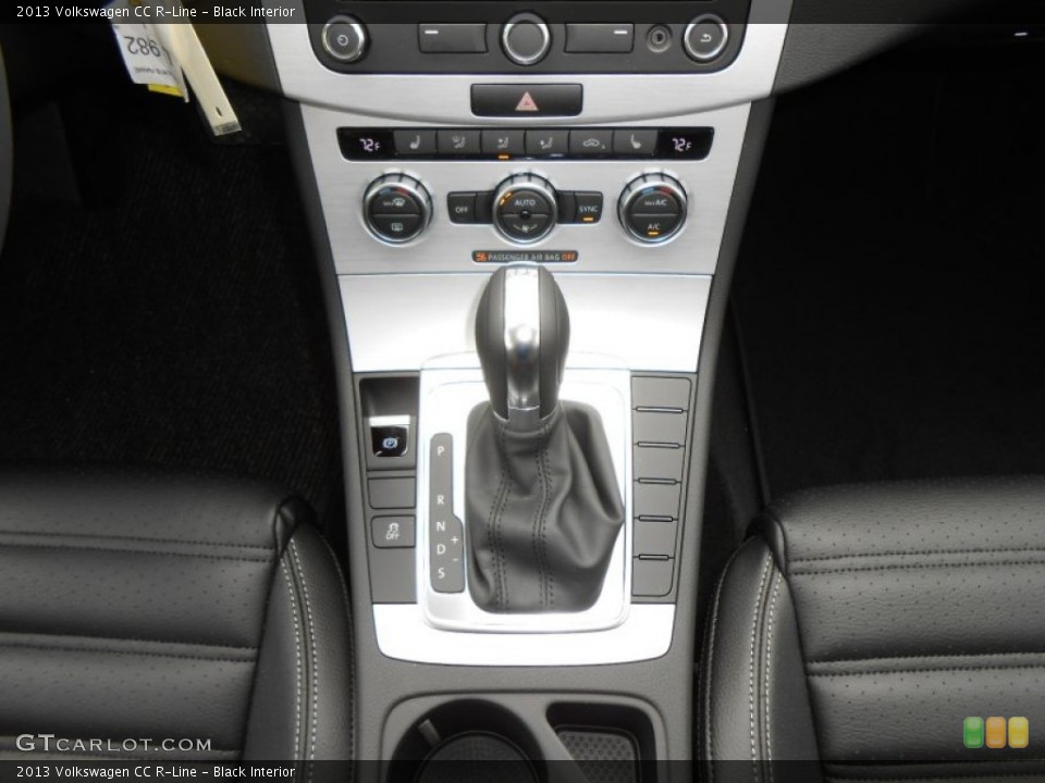 Black Interior Transmission for the 2013 Volkswagen CC R-Line #77641928
