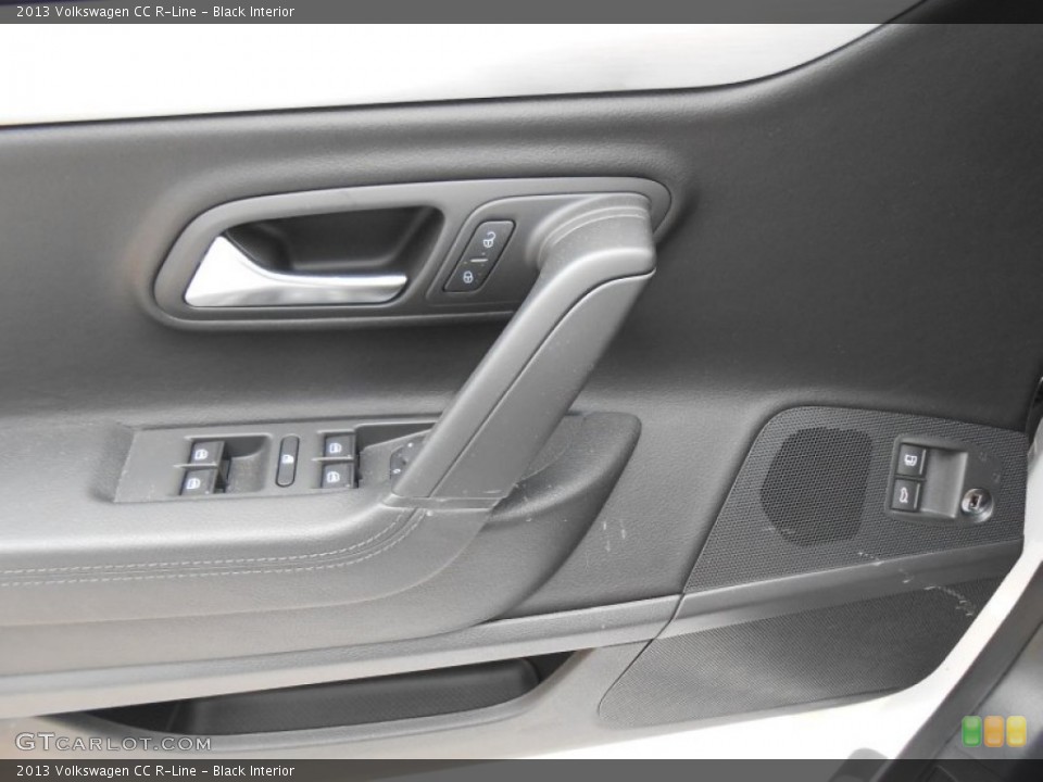 Black Interior Controls for the 2013 Volkswagen CC R-Line #77642028
