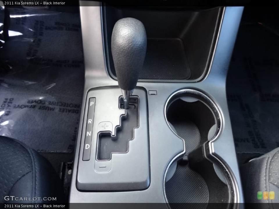 Black Interior Transmission for the 2011 Kia Sorento LX #77642106