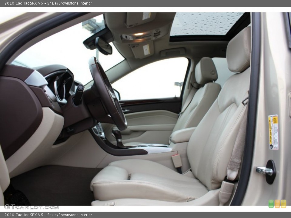 Shale/Brownstone Interior Front Seat for the 2010 Cadillac SRX V6 #77642126