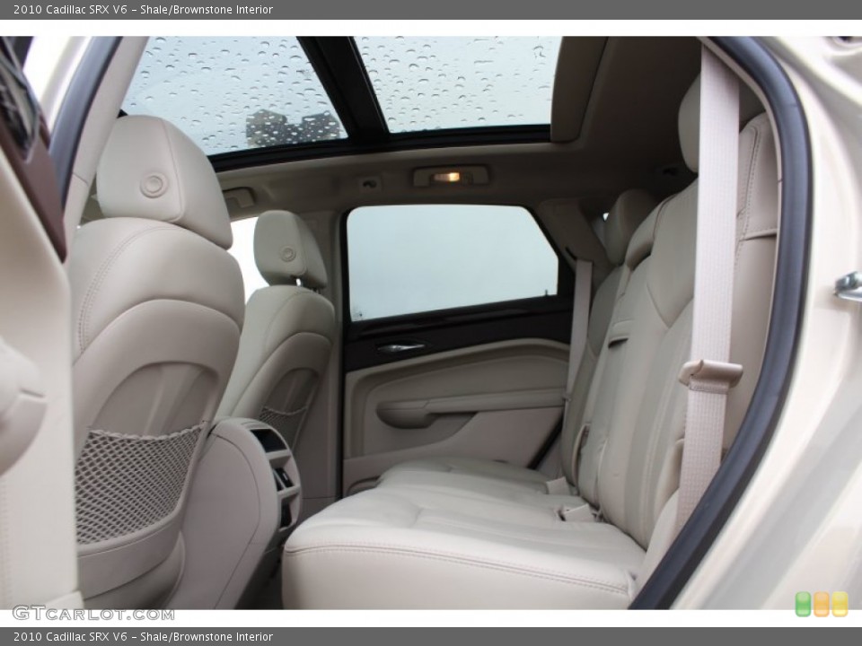 Shale/Brownstone Interior Rear Seat for the 2010 Cadillac SRX V6 #77642211