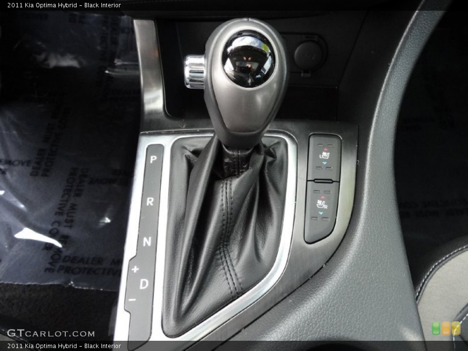 Black Interior Transmission for the 2011 Kia Optima Hybrid #77642835