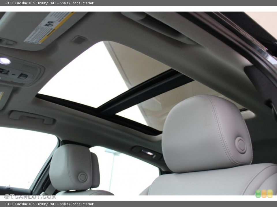 Shale/Cocoa Interior Sunroof for the 2013 Cadillac XTS Luxury FWD #77643003