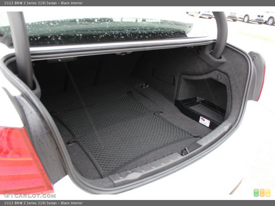 Black Interior Trunk for the 2013 BMW 3 Series 328i Sedan #77643650
