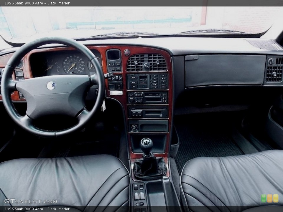Black Interior Dashboard for the 1996 Saab 9000 Aero #77644917
