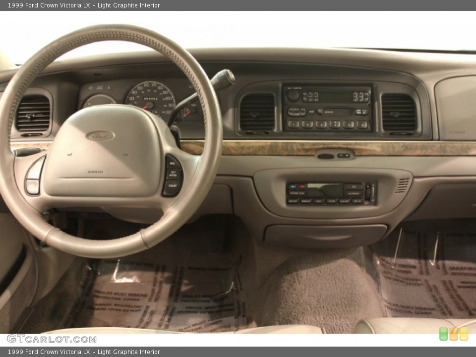 Light Graphite Interior Dashboard for the 1999 Ford Crown Victoria LX #77644992
