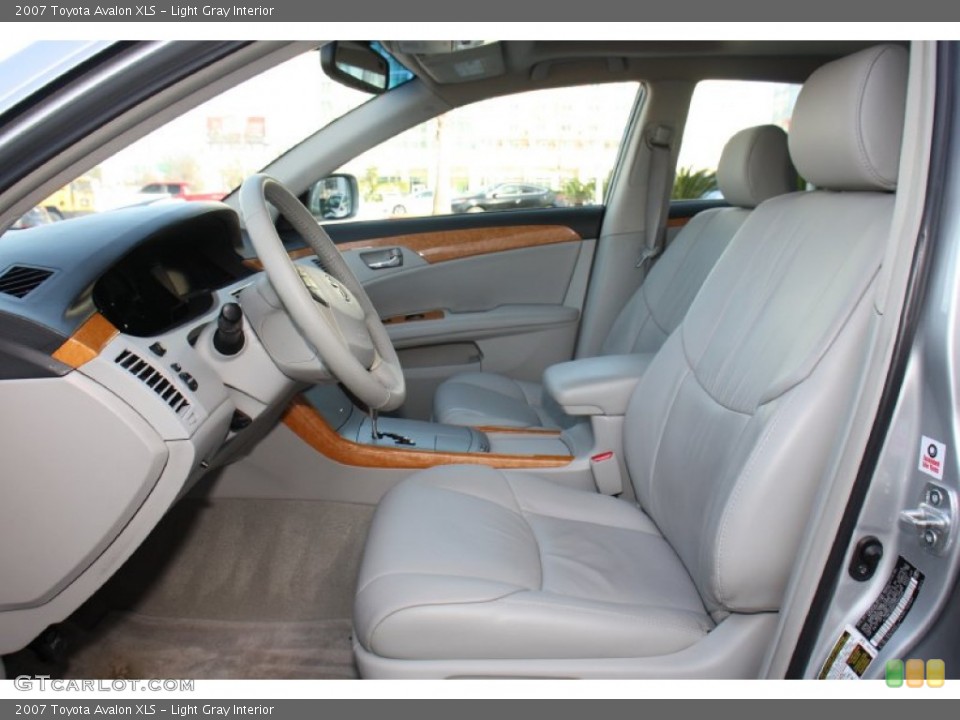 Light Gray Interior Front Seat for the 2007 Toyota Avalon XLS #77645027