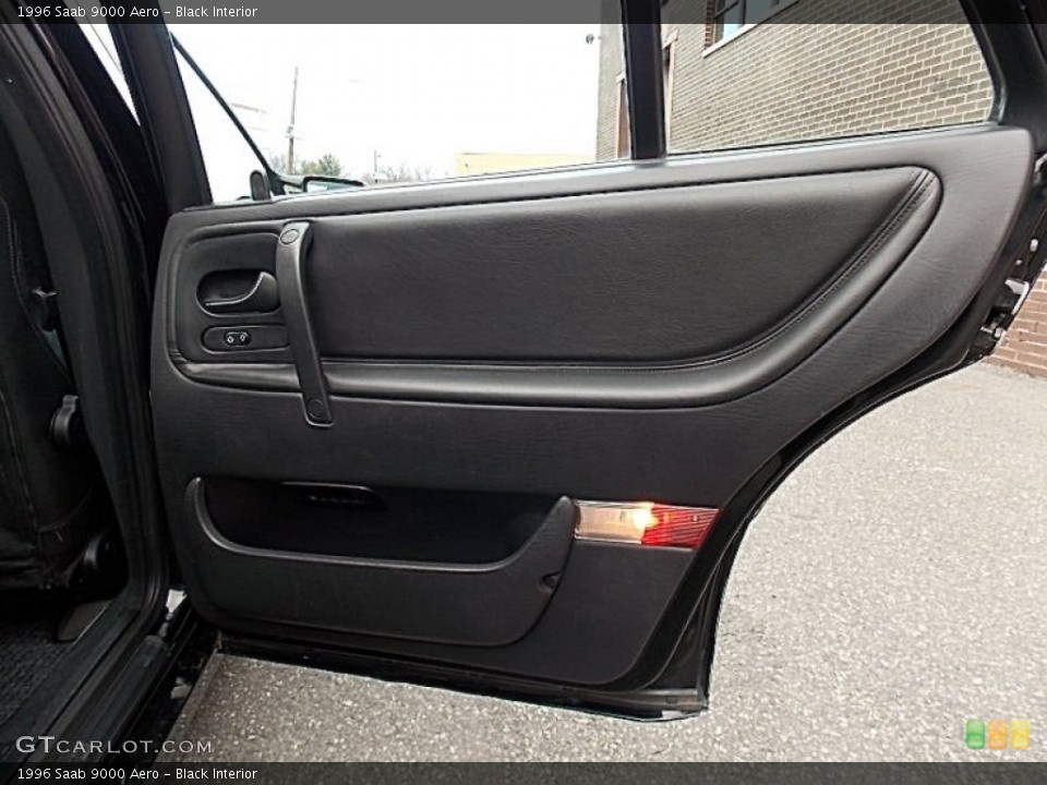 Black Interior Door Panel for the 1996 Saab 9000 Aero #77645205