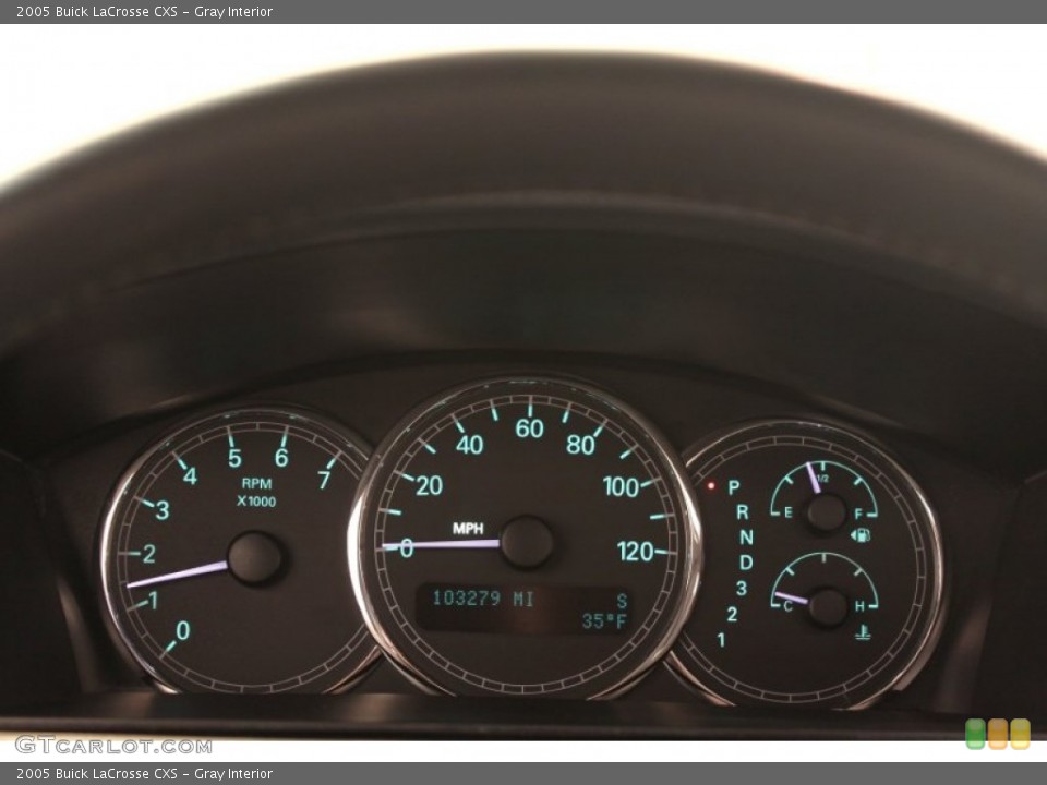 Gray Interior Gauges for the 2005 Buick LaCrosse CXS #77645241