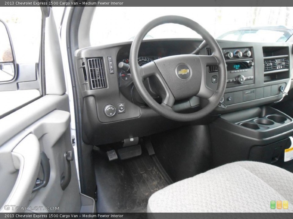 Medium Pewter 2013 Chevrolet Express Interiors