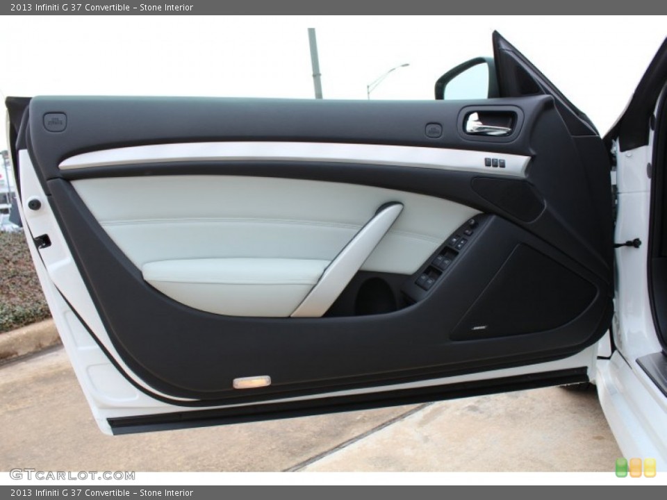 Stone Interior Door Panel for the 2013 Infiniti G 37 Convertible #77645576