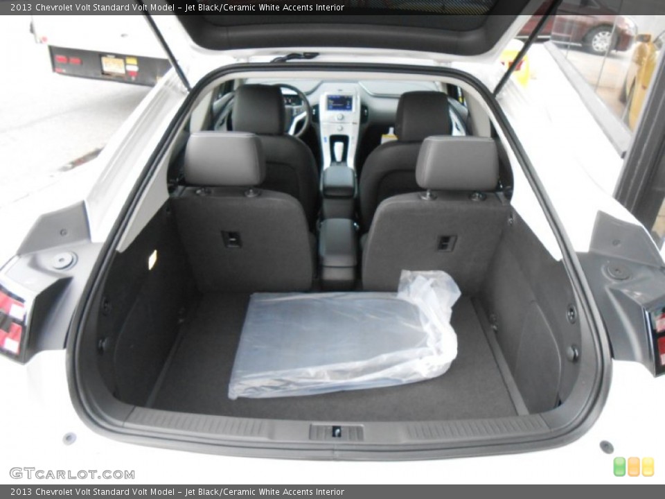 Jet Black/Ceramic White Accents Interior Trunk for the 2013 Chevrolet Volt  #77645619