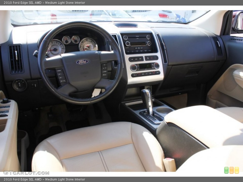 Medium Light Stone Interior Photo for the 2010 Ford Edge SEL AWD #77645623