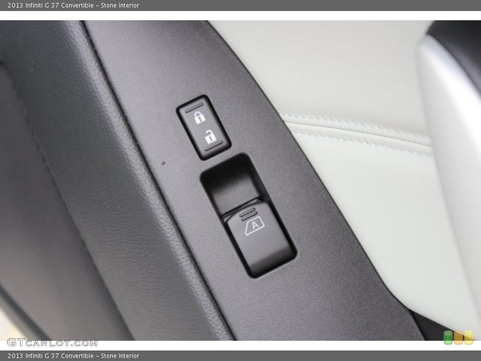 Stone Interior Controls for the 2013 Infiniti G 37 Convertible #77645829
