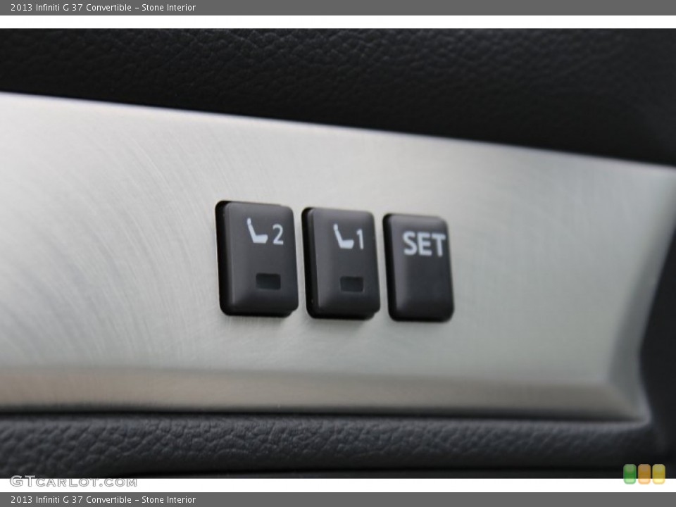 Stone Interior Controls for the 2013 Infiniti G 37 Convertible #77645847