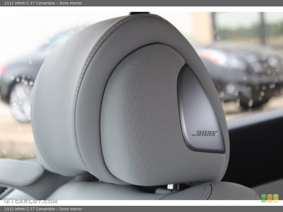 Stone Interior Audio System for the 2013 Infiniti G 37 Convertible #77645910