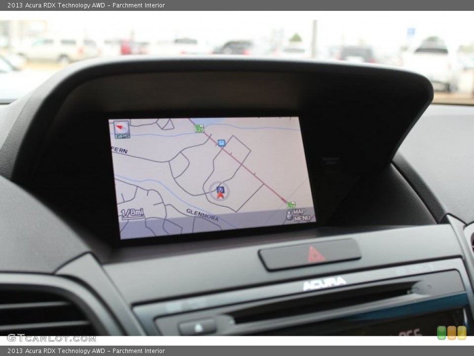 Parchment Interior Navigation for the 2013 Acura RDX Technology AWD #77646393