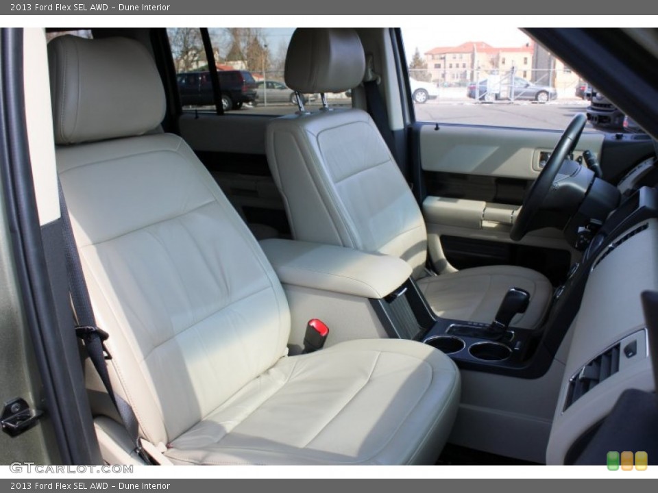 Dune Interior Front Seat for the 2013 Ford Flex SEL AWD #77646459