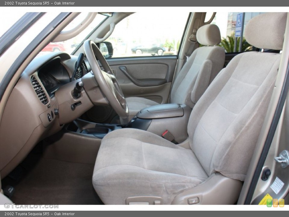 Oak Interior Front Seat for the 2002 Toyota Sequoia SR5 #77646465